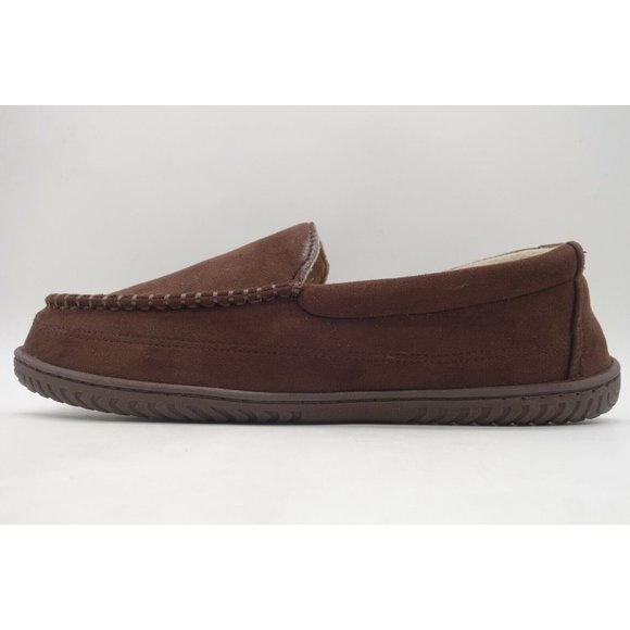 Izod Brown Moc Toe Lounge Slippers Shoes Men\'s XXL 13 - 14 main image 7